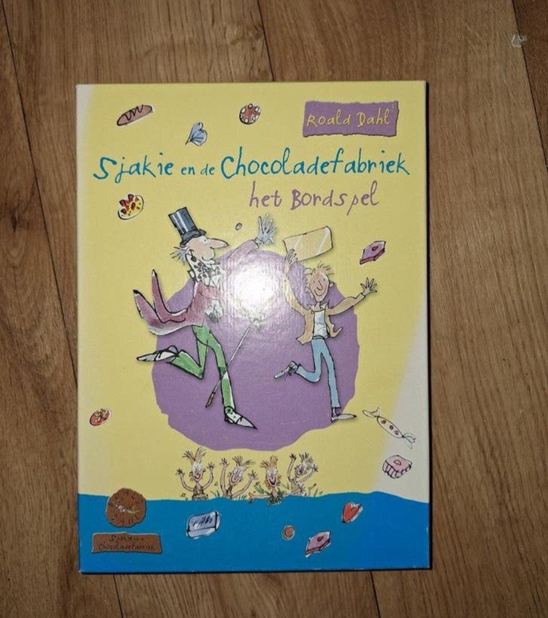 Sjakie en de Chocoladefabriek: Het Bordspel, Drie of vier spelers, Ophalen of Verzenden, Gebruikt