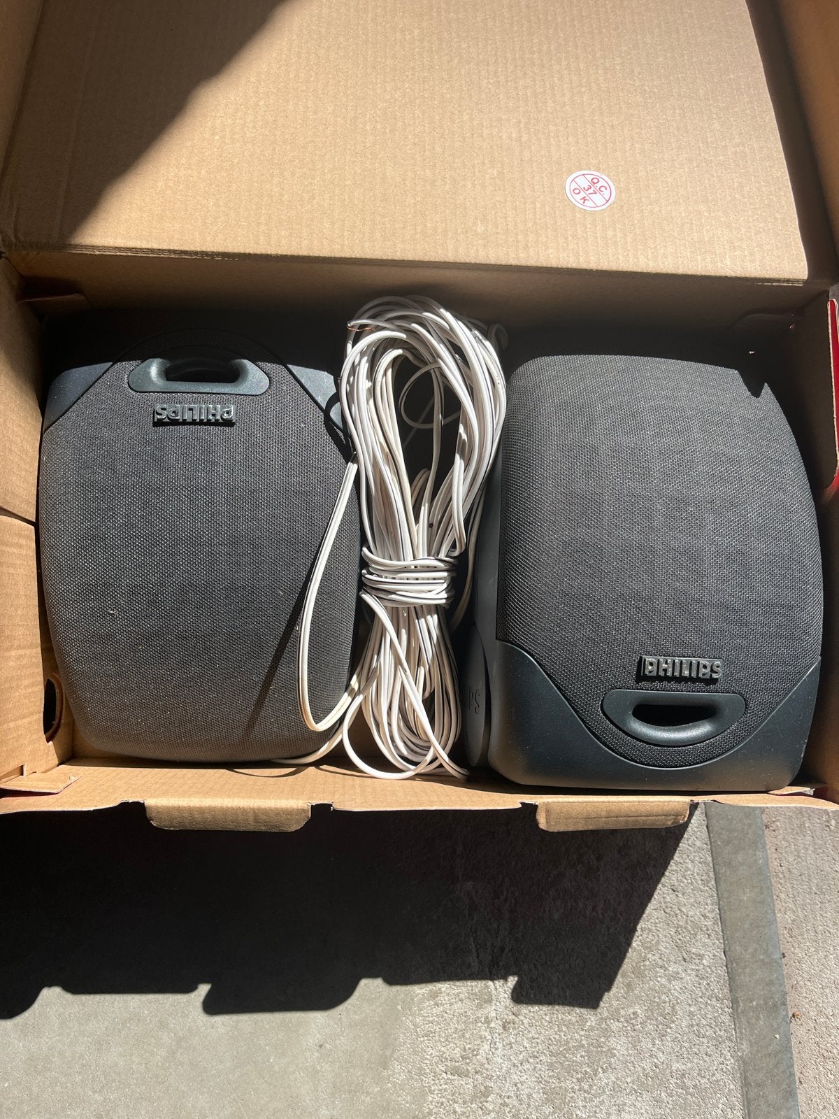 Philips SBC B5010 Surround Sound Luidsprekersysteem, Computers en Software, Pc speakers, Ophalen, Gebruikt, Audiokanaal 2