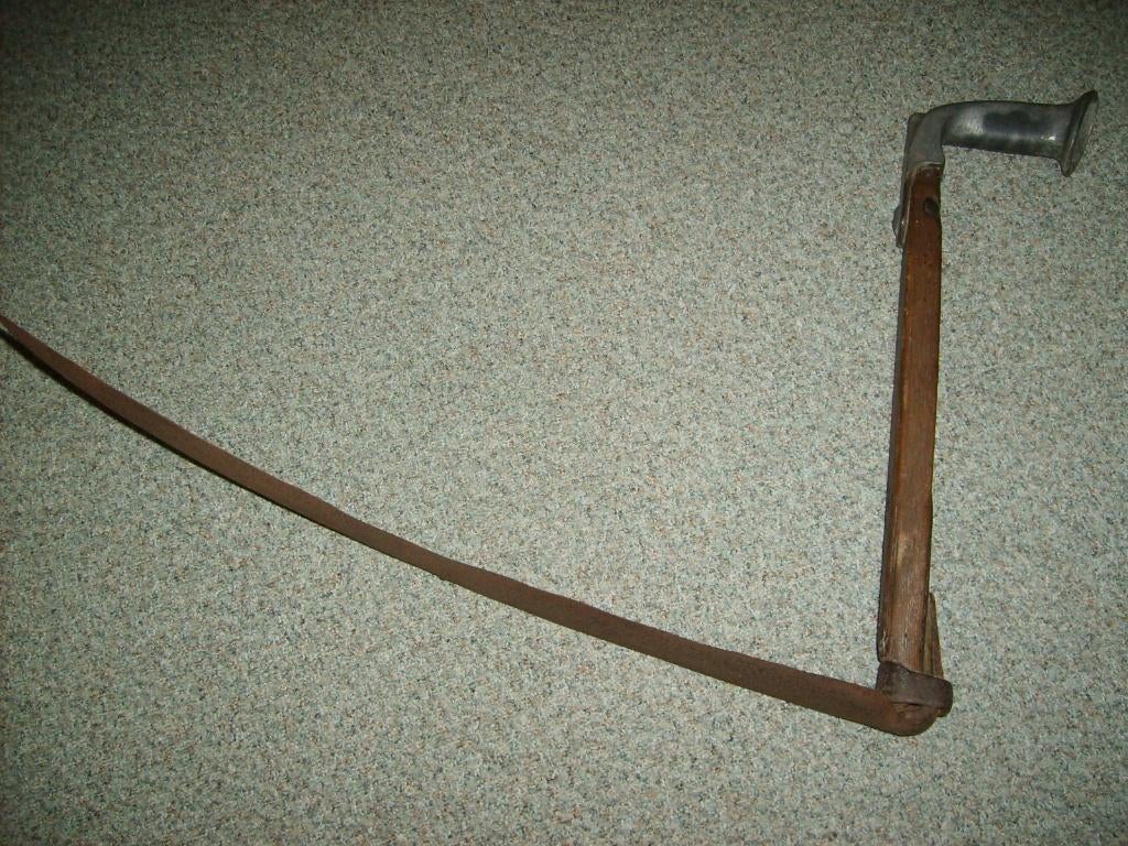 Complete antieke zicht 70 cm en stok 50 cm., Ophalen of Verzenden