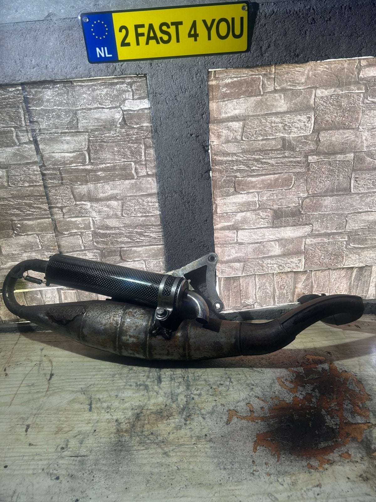 Yasuni R Carbon Minarelli Horizontaal, Ophalen of Verzenden, Gebruikt, Uitlaat, Yamaha
