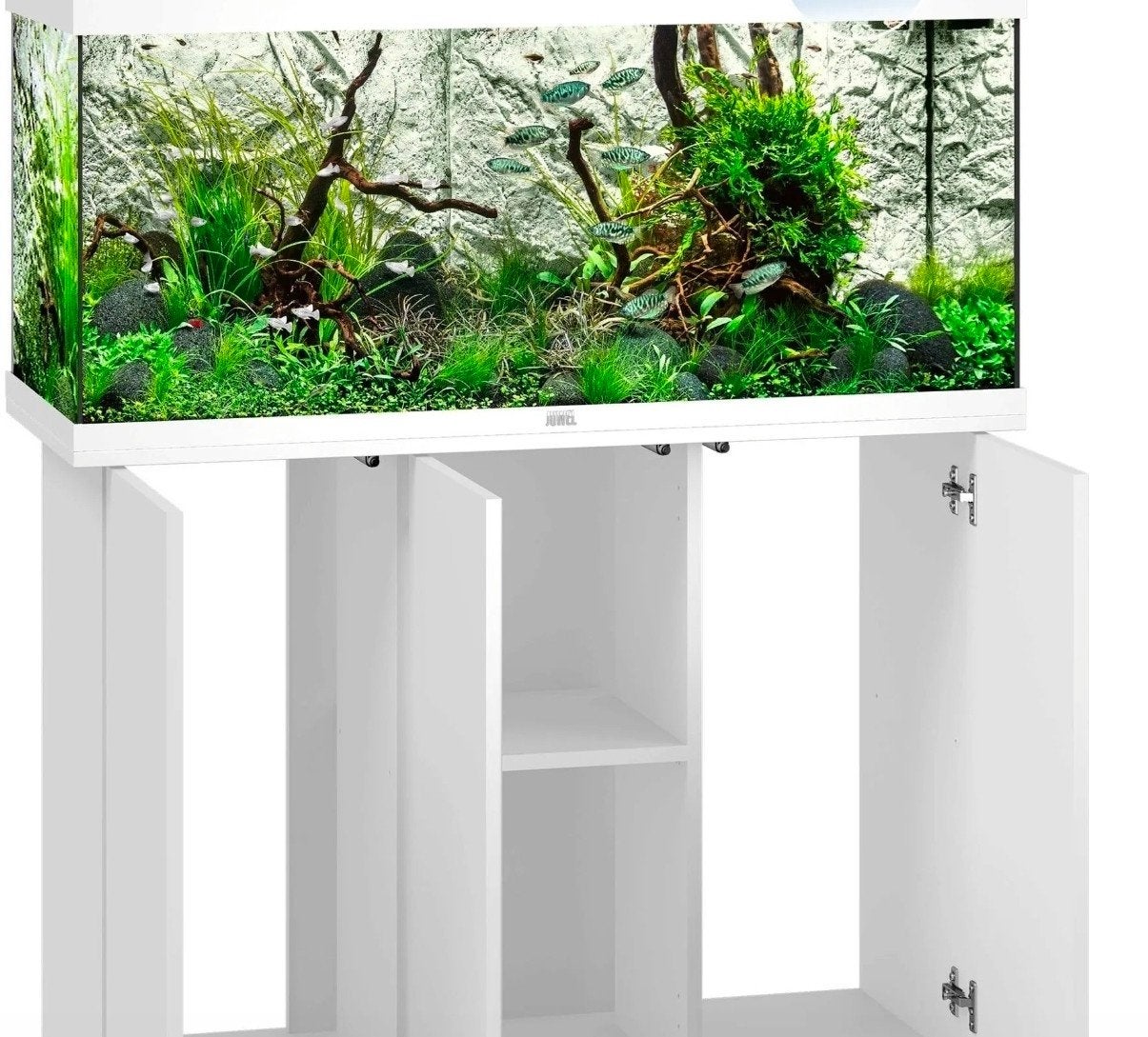 Jewel aquarium 100x50x60, Ophalen, Verlichting of Verwarming, Zo goed als nieuw, Verwarming