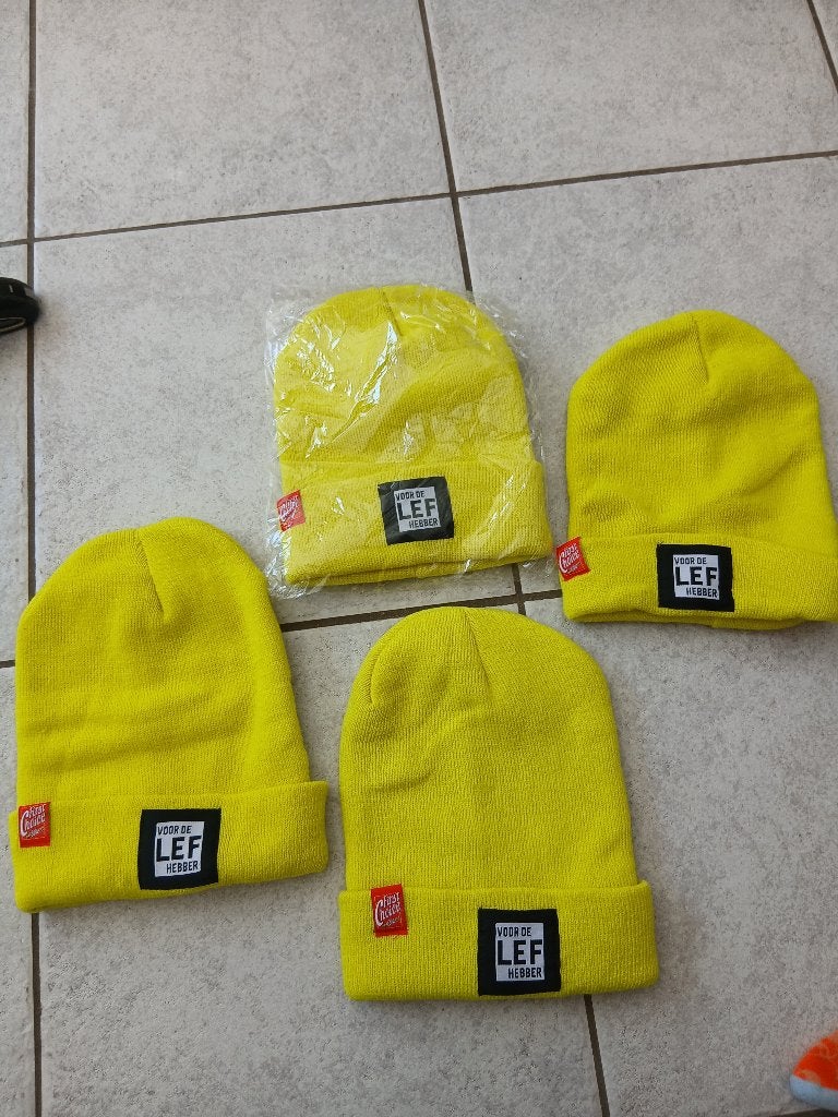 4nieuwe gele mutsen, Ophalen, Nieuw, Jongen of Meisje, Muts