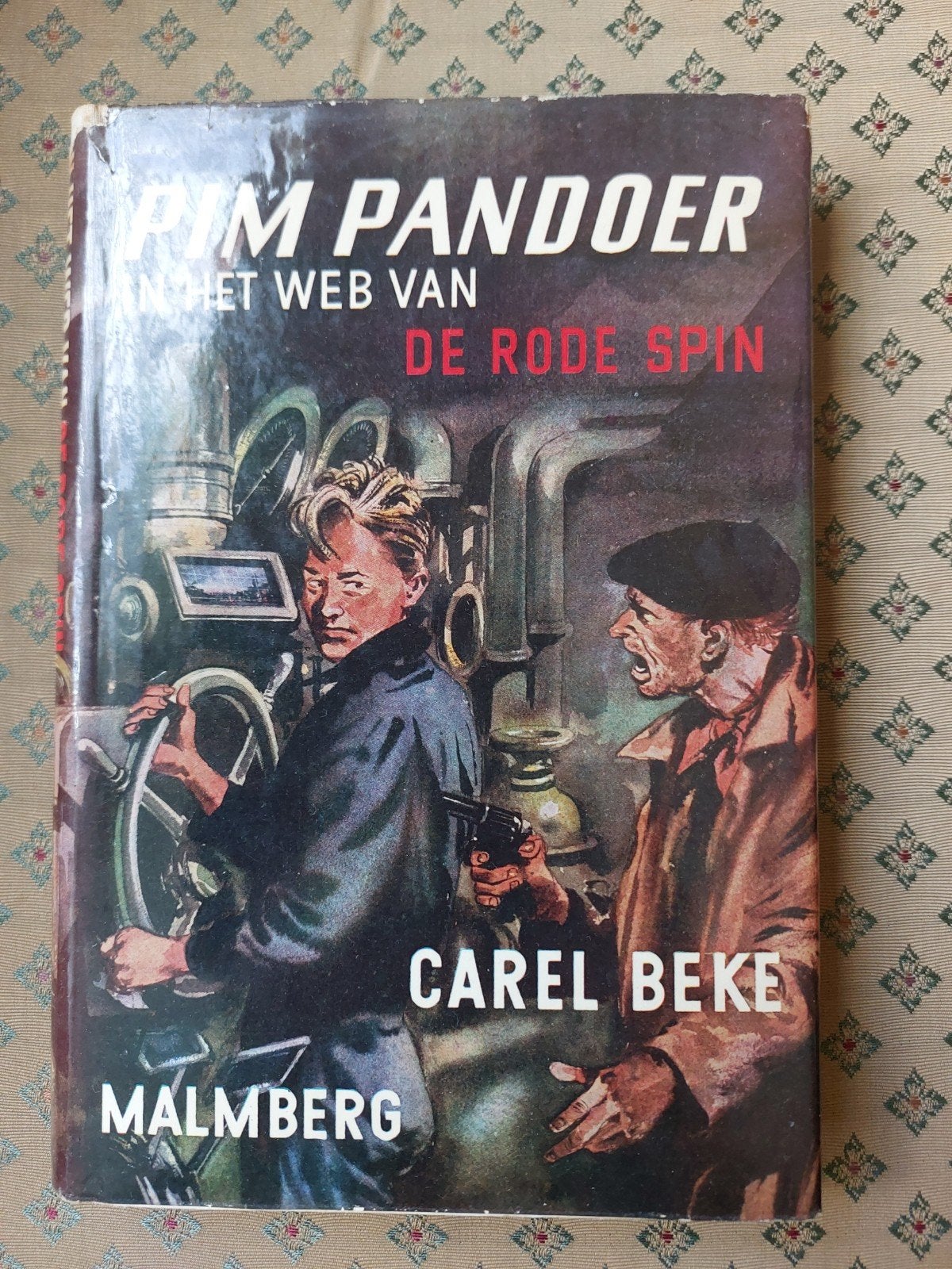 Pim Pandoer in het Web van de Rode Spin - Carel Beke, Boeken, Ophalen of Verzenden, Gelezen, Carel Beke, Fictie algemeen
