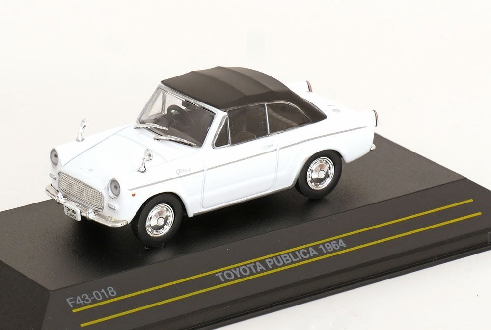 Toyota Publica 1964 Wit 1-43 First43 Models, Overige merken, Tschuiten@hotmail.com, Duitsland, Auto