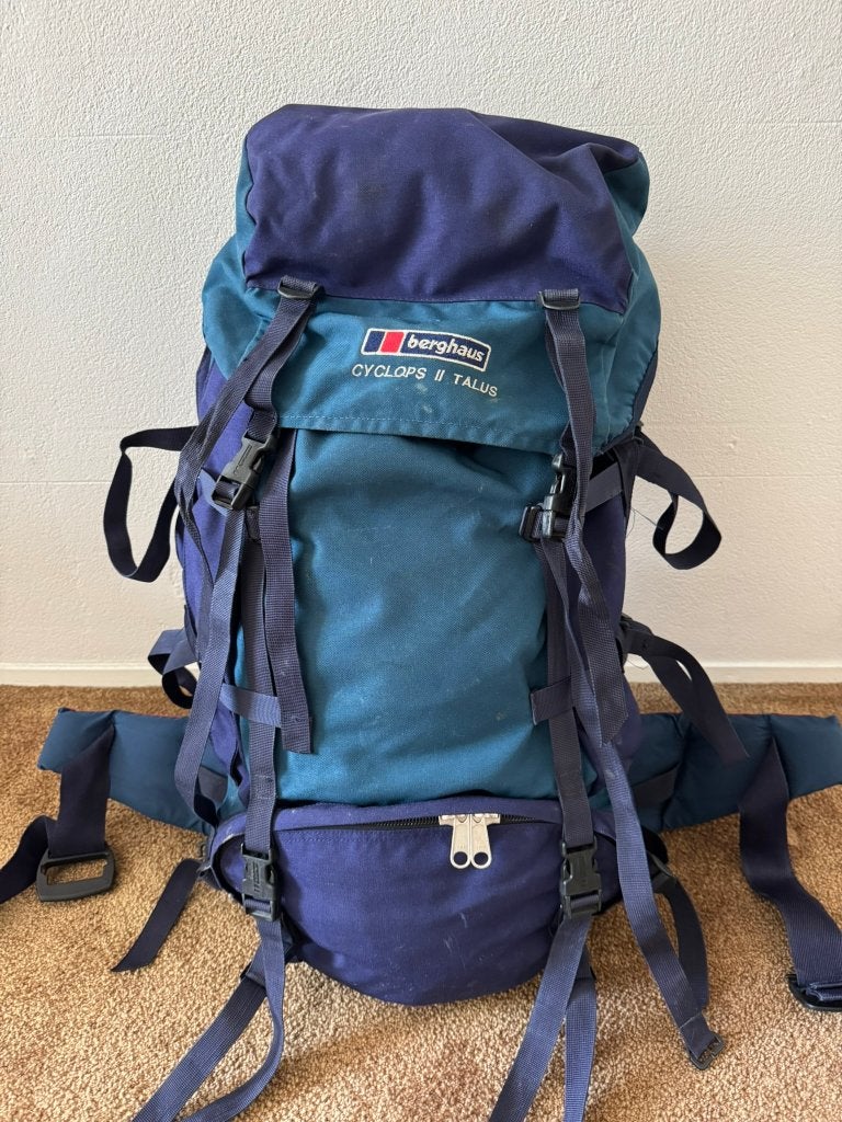 Grote Berghaus rugzak voor lange mensen, 40 cm of meer, Gebruikt, 60 cm of meer, Ophalen