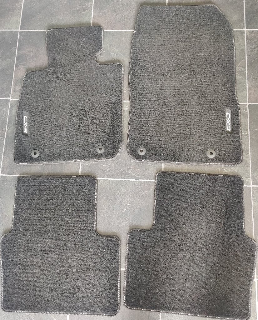 Originele automatten Mazda CX-3, Auto diversen, Automatten, Ophalen, Gebruikt
