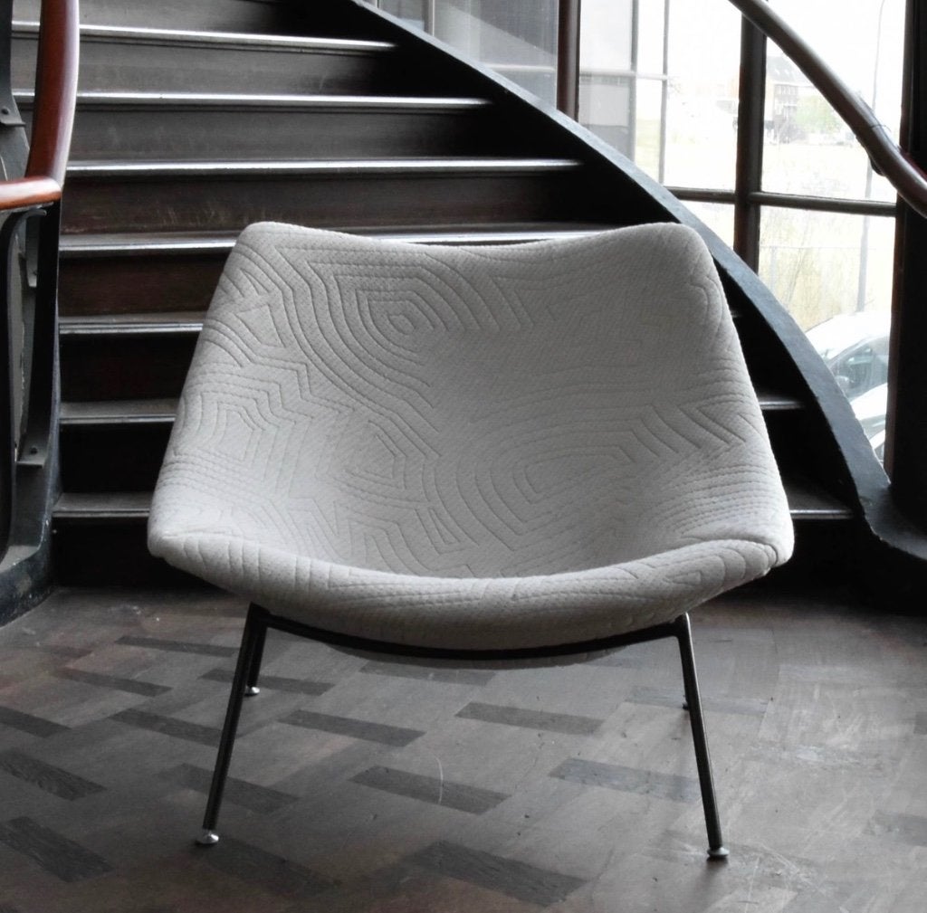 Artifort Oyster fauteuil, Huis en Inrichting, Fauteuils, Ophalen, -, -, 75 tot 100 cm