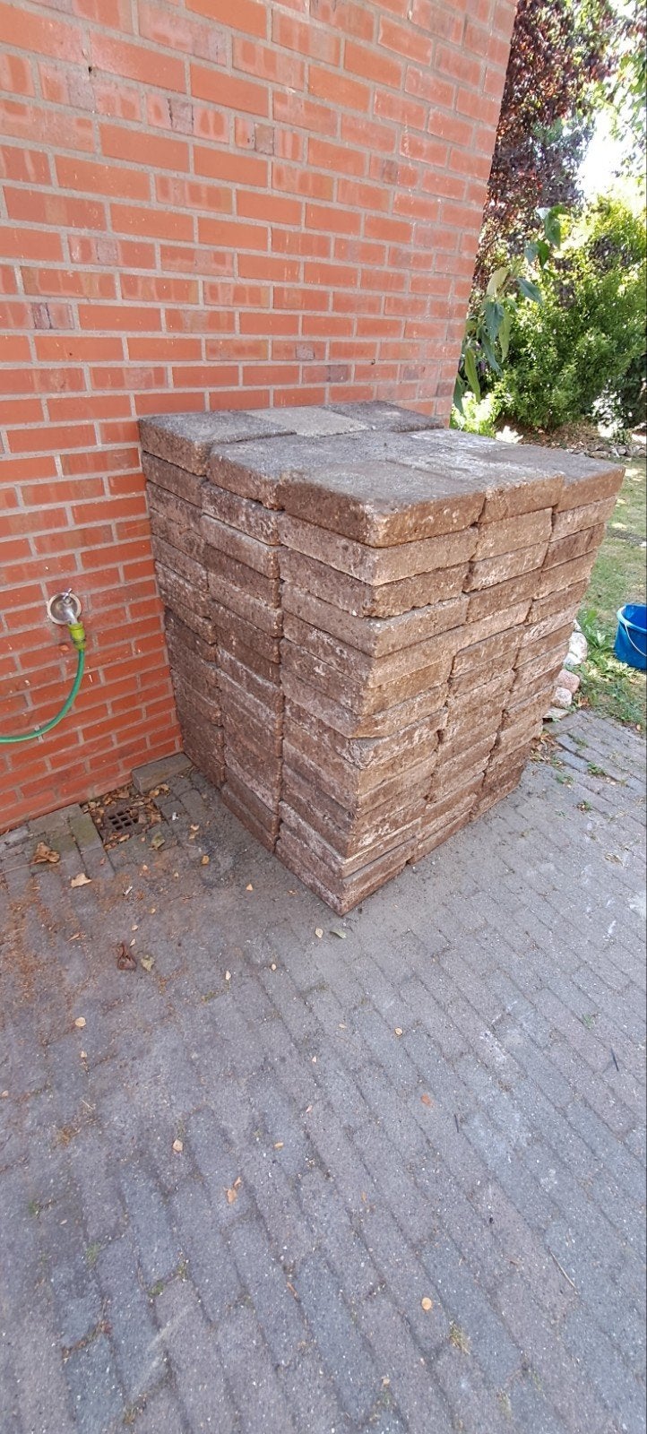 partij stoeptegels, Ophalen, Beton, Terrastegels