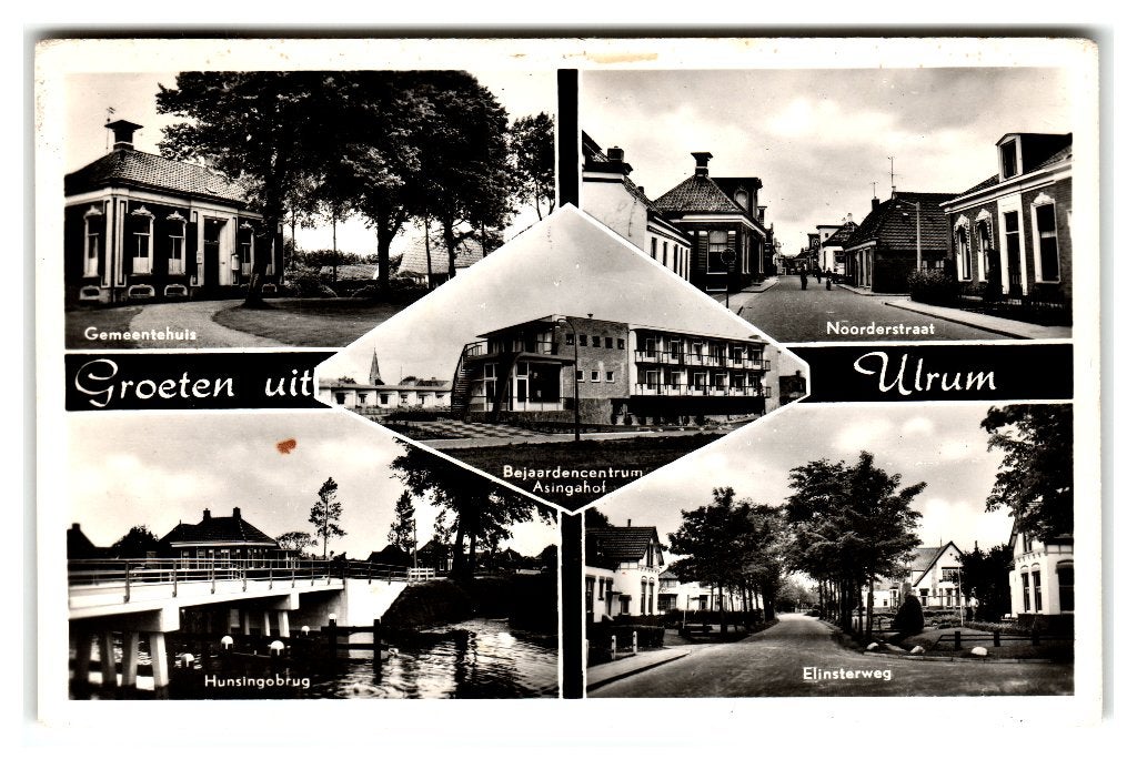 Ulrum, Groeten uit, Verzenden, 1960 tot 1980, Gelopen, Groningen