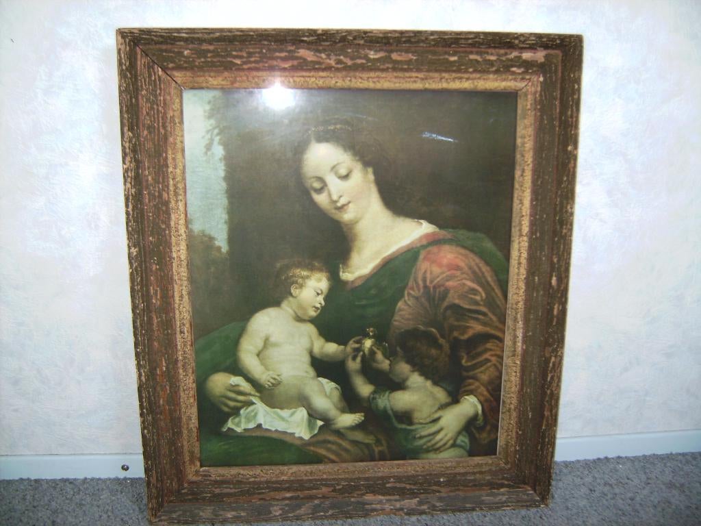 Maria met kind Johannes Gerh. Seghers religie antiek kunst, Antiek en Kunst, Ophalen