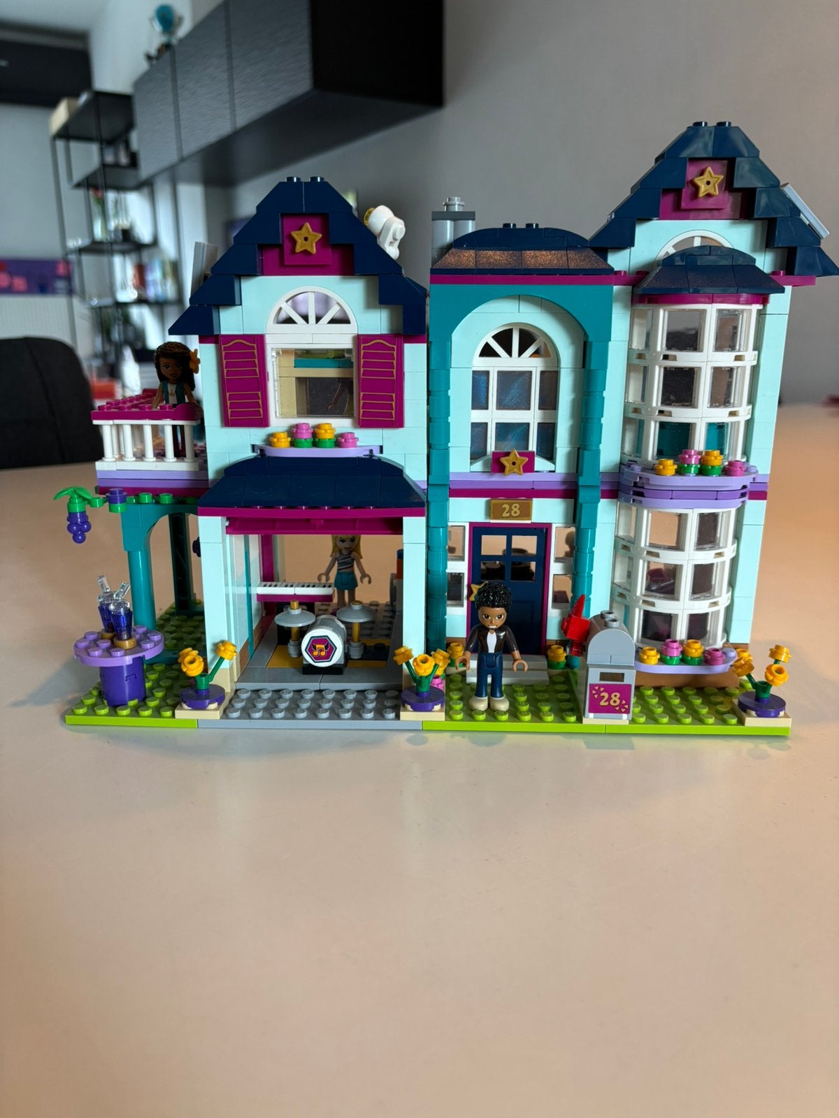 Lego friends andrea’s familiehuis 41449, Compleet, Lego, Friends, Ophalen of Verzenden