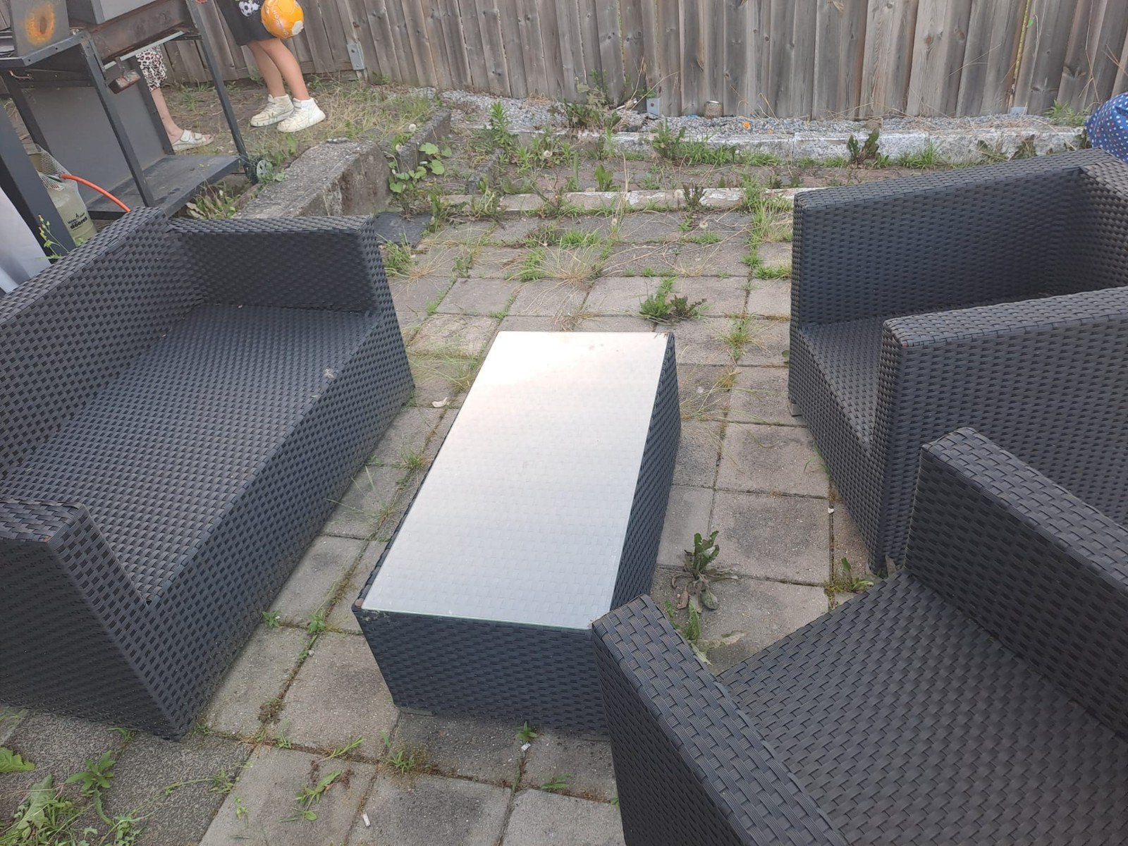 tuinset, Tuin en Terras, Ophalen, Gebruikt