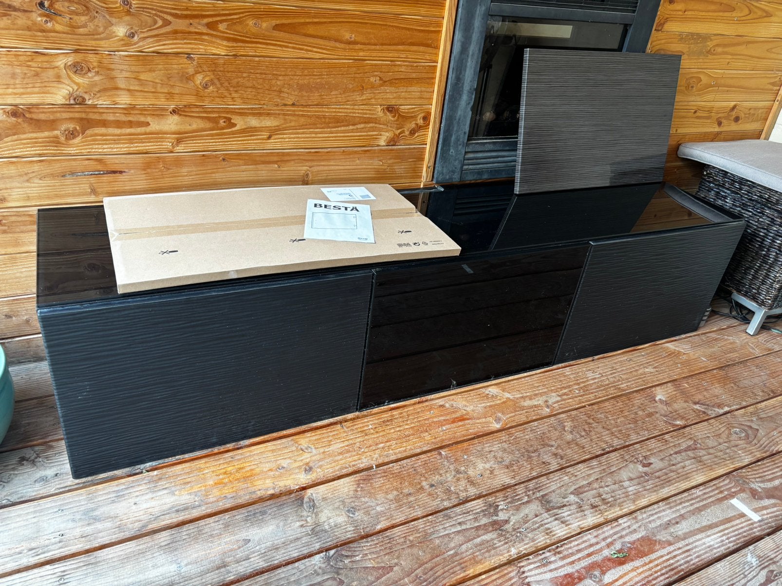 IKEA besta dressoir/tv meubel te koop, Huis en Inrichting, Ophalen, 150 tot 200 cm, Zo goed als nieuw, Minder dan 100 cm