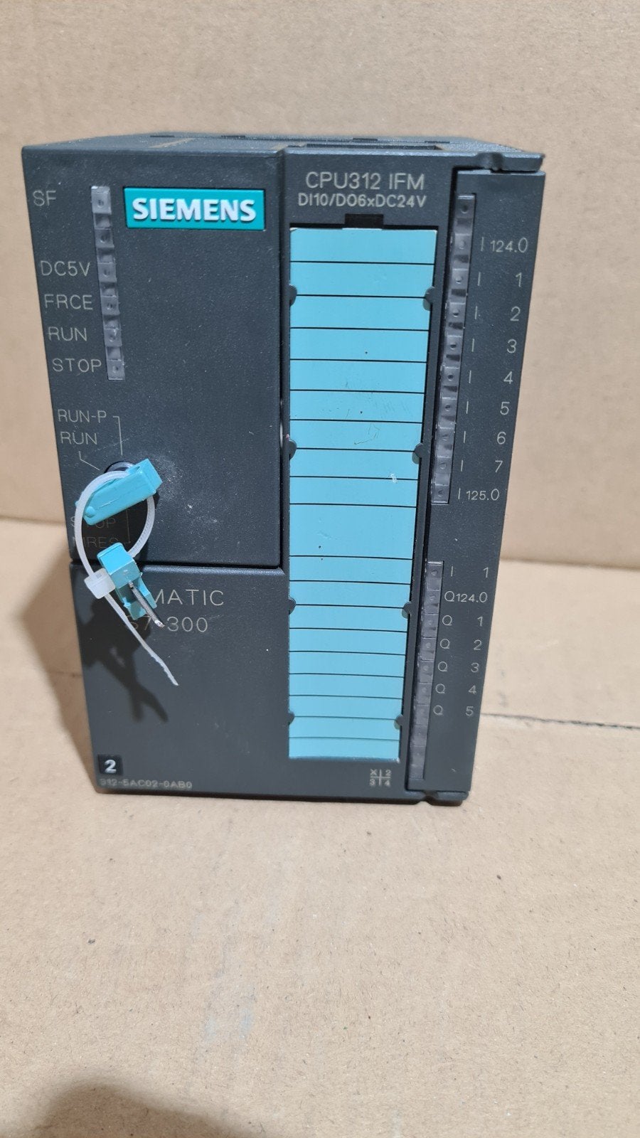 Siemens cpu312 ifm s7-300 plc cpu computer werkend, Hobby en Vrije tijd, Elektronica-componenten, Ophalen of Verzenden, Gebruikt
