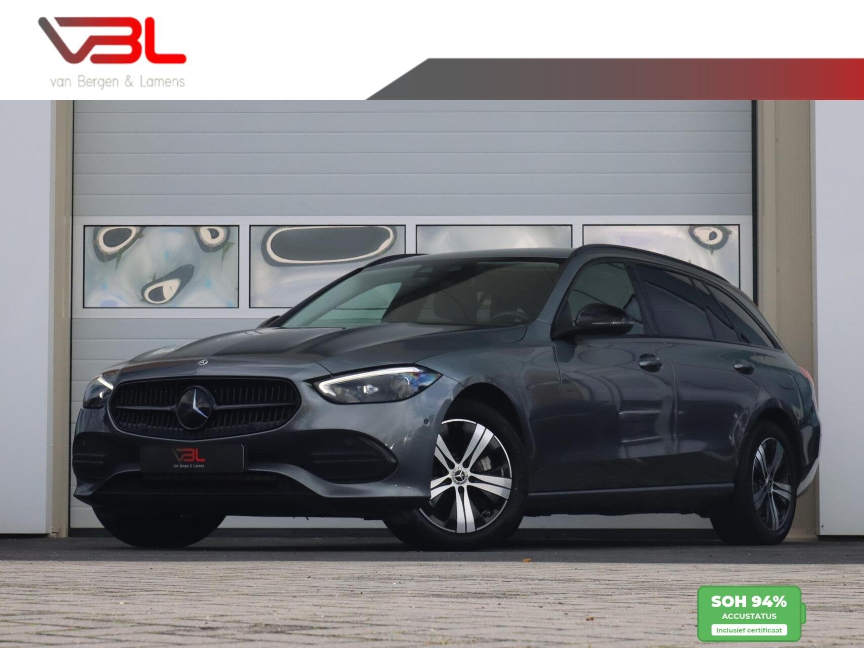 Mercedes C-klasse Estate 300 e Luxury Line SOH 94% | Widescr, Automaat, Achterwielaandrijving, 4 cilinders, Met garantie (alle)
