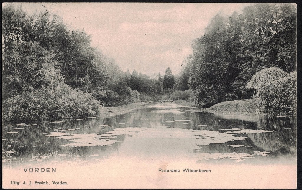 Vorden, Panorama Wildenborch. 1905., Ophalen of Verzenden, Voor 1920, Gelopen, Gelderland