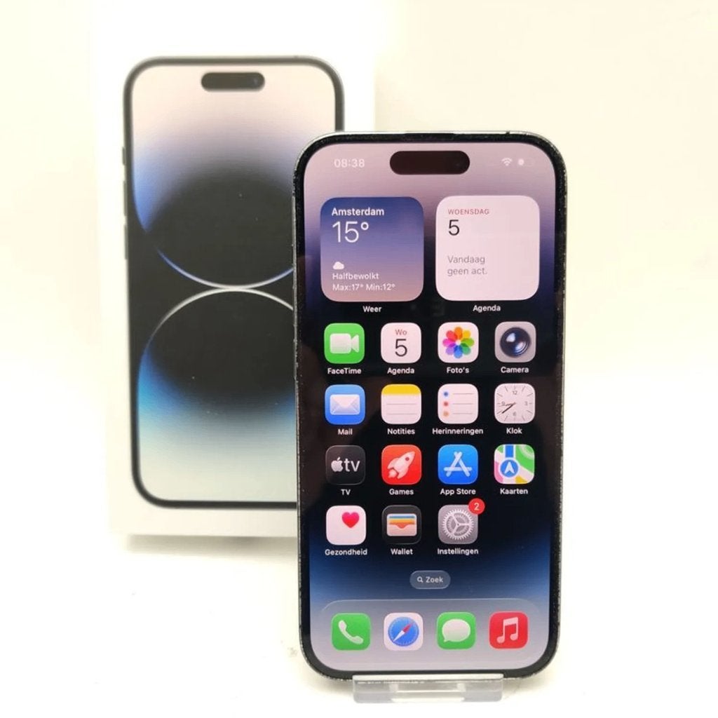 Apple iphone 14 Pro 128GB 80% nu voor €429.99, Ophalen of Verzenden, A, A, A