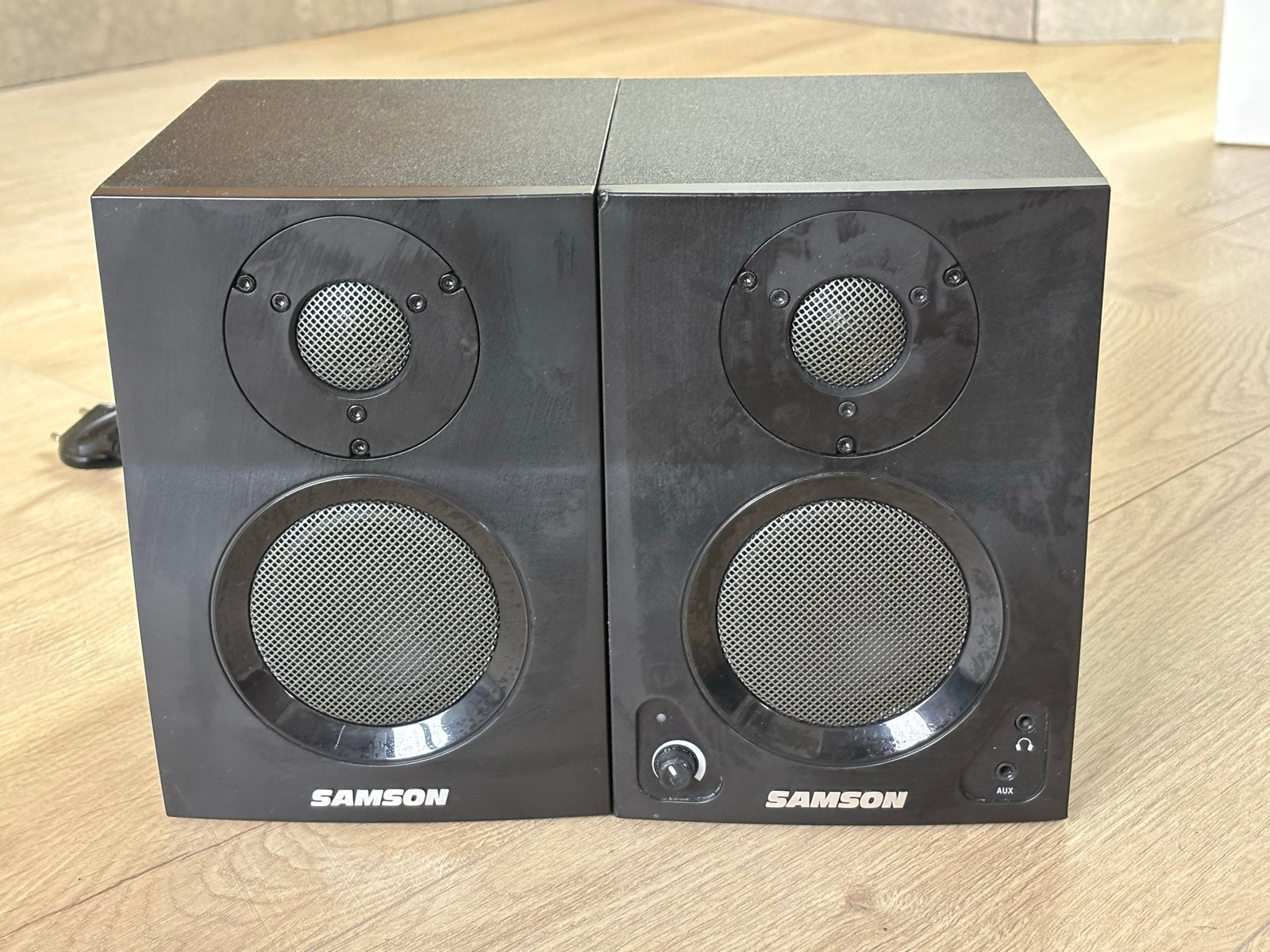 Samson MediaOne BT3 actieve studiomonitoren met Bluetooth, Overige merken, Studiomonitor, Gebruikt, Ophalen of Verzenden
