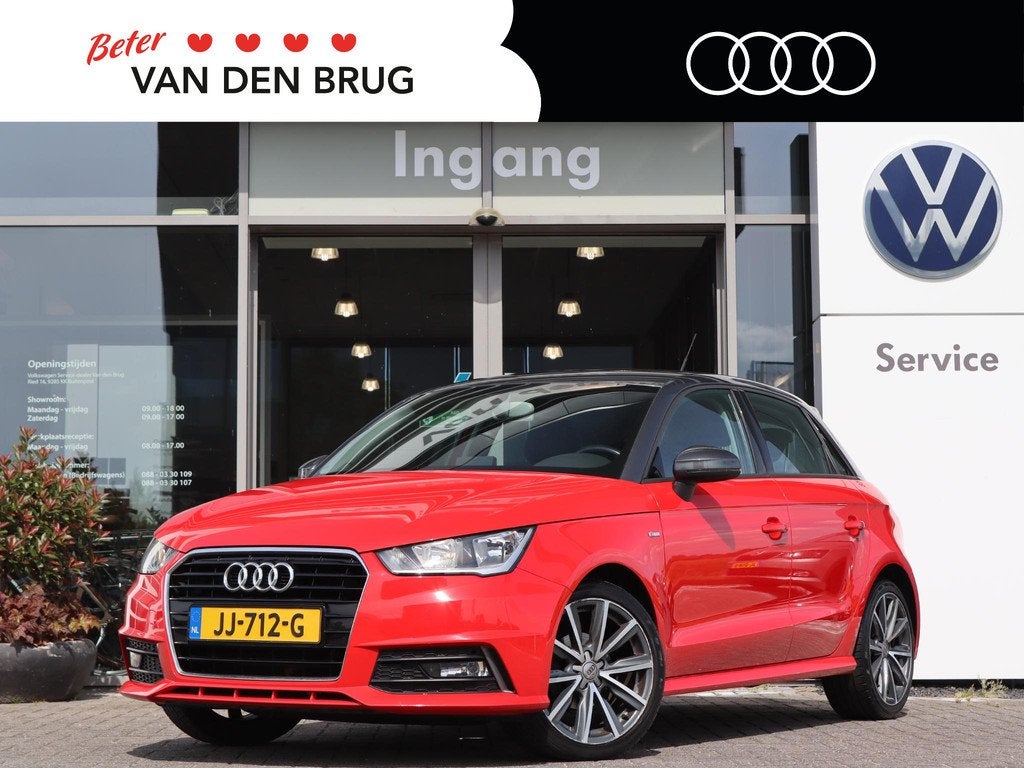 Audi A1 Sportback 1.0 TFSI 95 pk S-Line | Navigatie | Blueto, Auto's, Audi, Voorwielaandrijving, Stof, 95 pk, 23 km/l