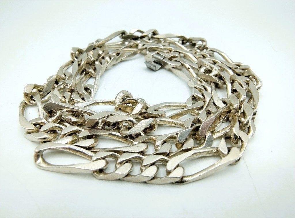 Zilveren herenketting met figaro schakel, Dorgay, 70,5 cm, Sieraden, Tassen en Uiterlijk, Kettingen, Info@zilverwebsite.nl, Verzenden
