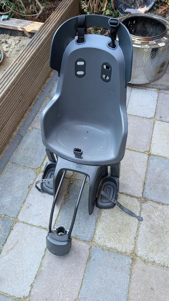 Bobike Maxi GO Frame Macaron Grey, Fietsen en Brommers, Fietsaccessoires | Fietsstoeltjes, Ophalen, Achterzitje, 9 t/m 36 kg, Bobike maxi+