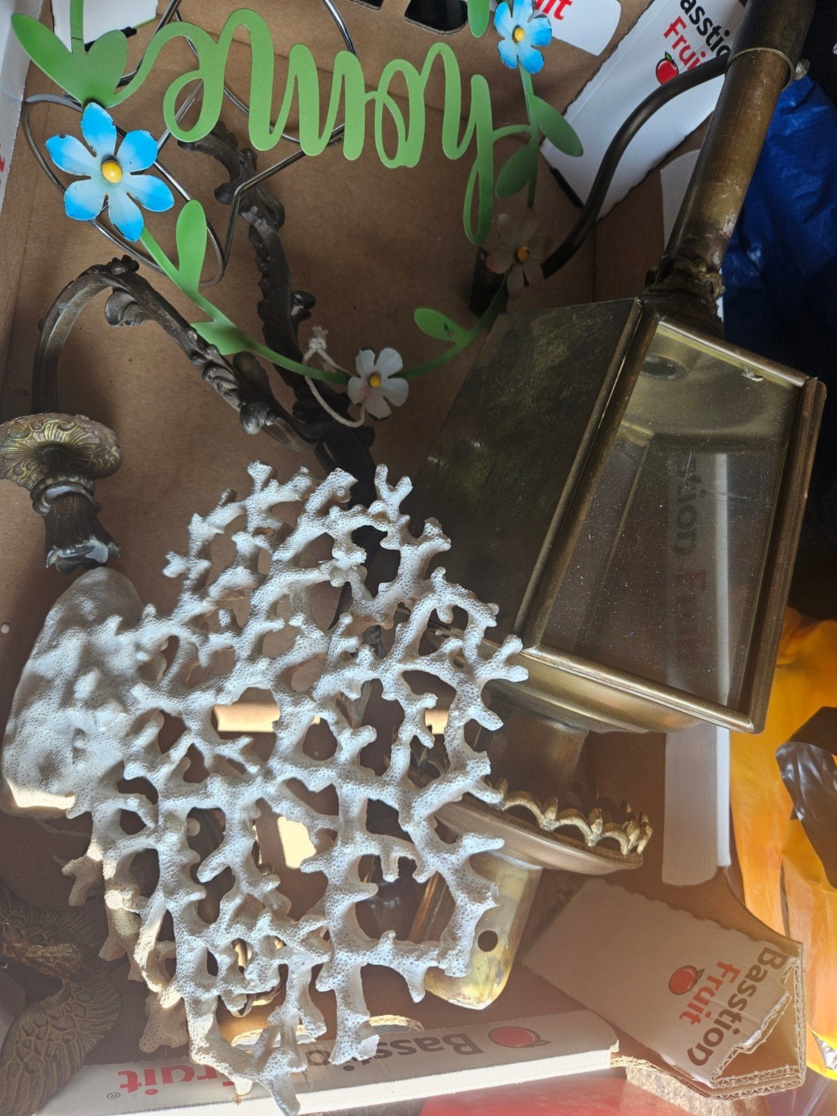 rommelmarkt spullen, Ophalen