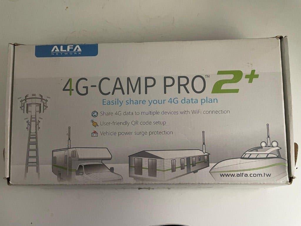 Alfa Network 4G-CAMP PRO 2+ Mobiele WiFi Router, Ophalen of Verzenden, Zo goed als nieuw