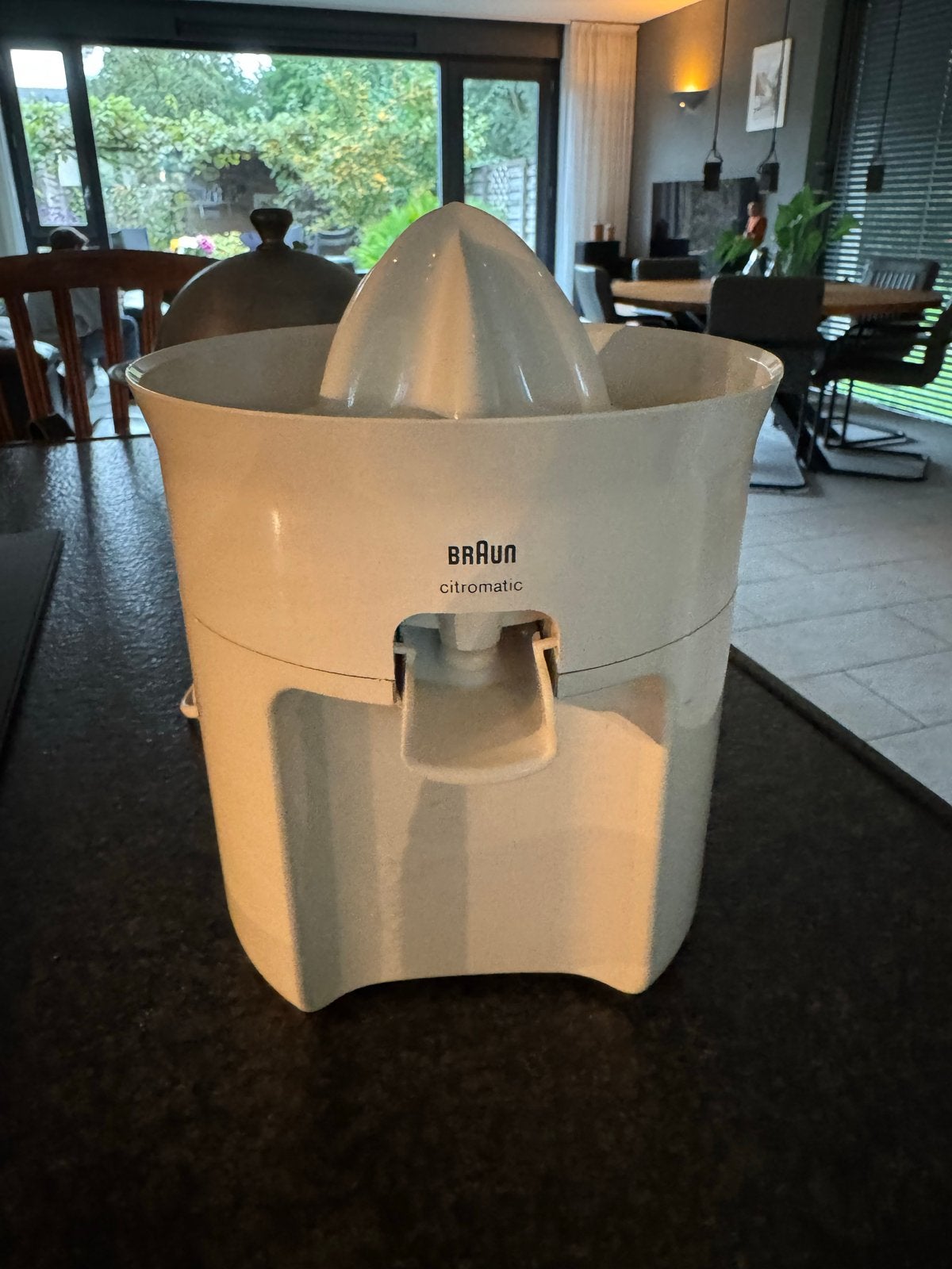 Braun Citromatic Citruspers - Zo goed als nieuw, Ophalen of Verzenden, Zo goed als nieuw, Elektrisch, Citruspers