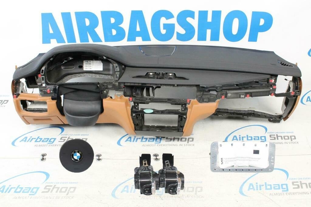 Airbag set Dashboard M zwart/cognac HUD BMW X6 F16 2014-2019, Auto-onderdelen, Gebruikt, Ophalen of Verzenden