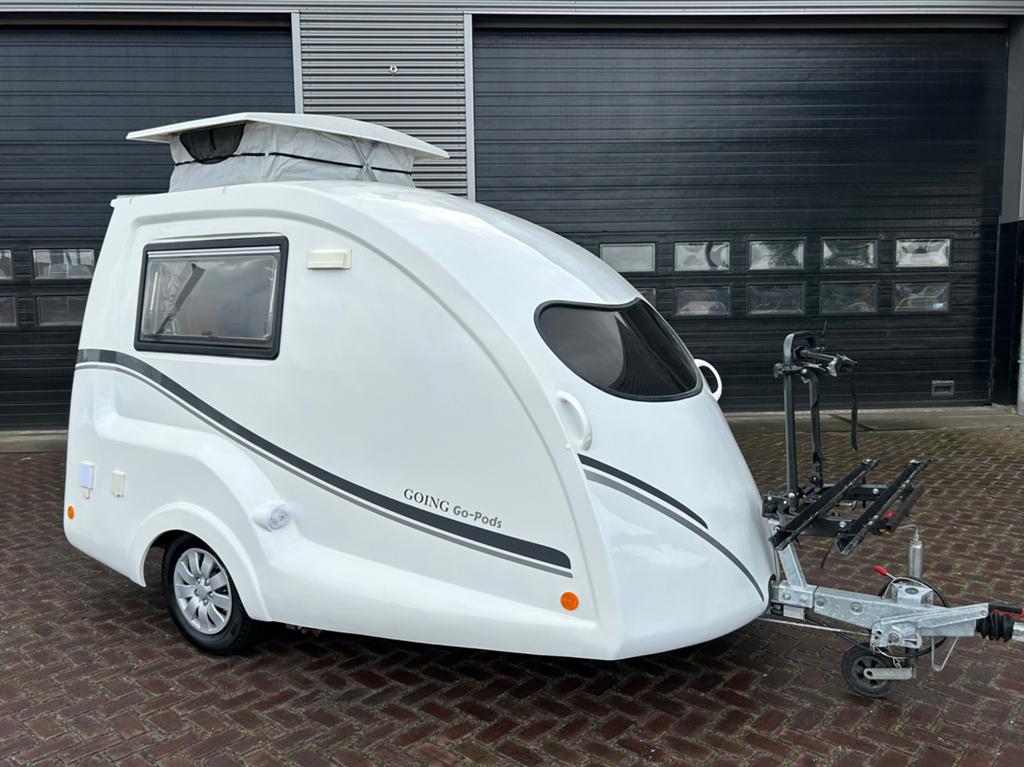 Nette Going Go Pod caravan, hefdak, mover, 750kg., Caravans en Kamperen, Caravans, Bedrijf, tot en met 2, 500 - 750 kg, Standaardzit