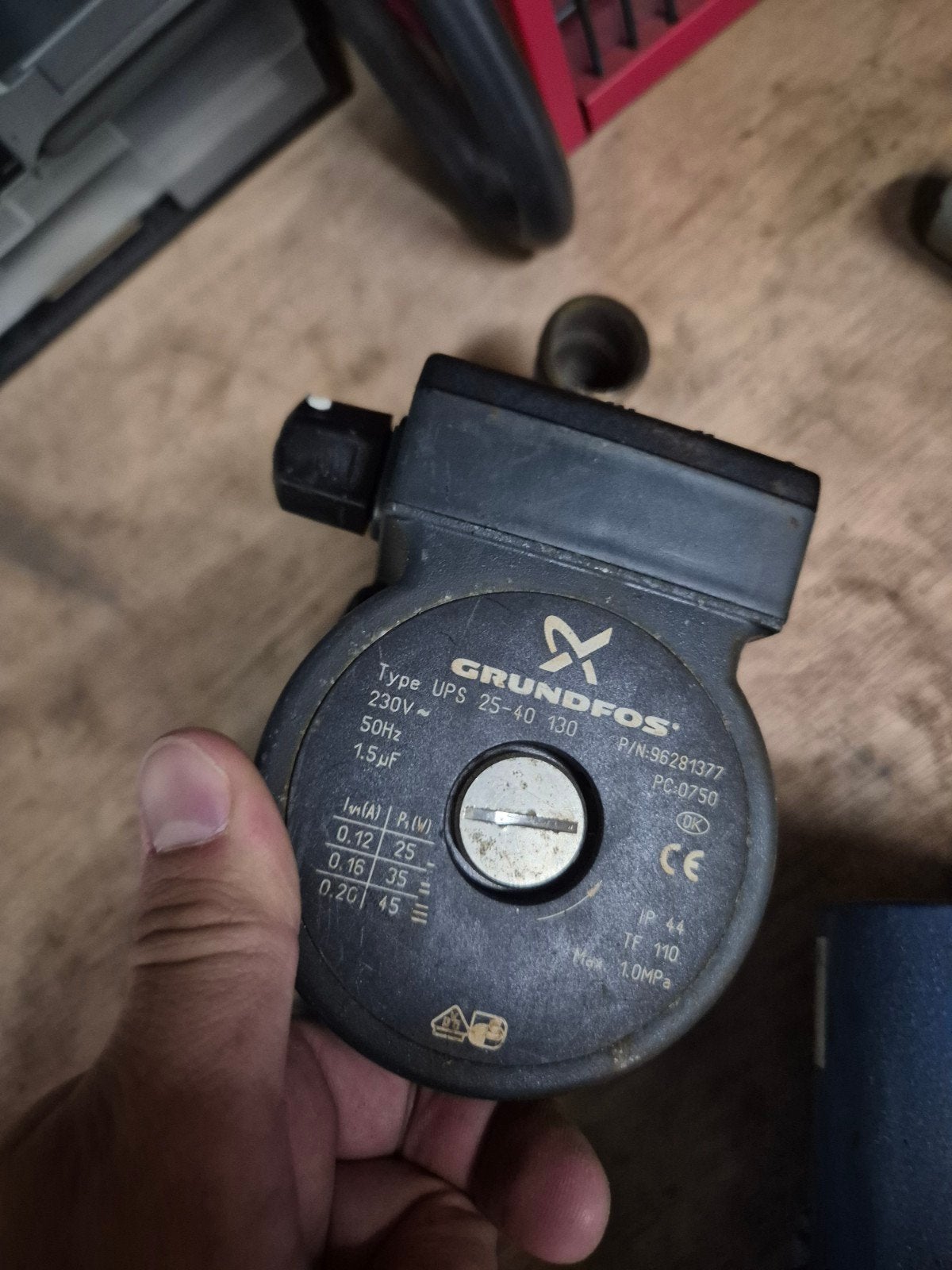 Grundfos UPS 25-40 130 Circulatiepomp, Ophalen of Verzenden, Gebruikt, Overige typen