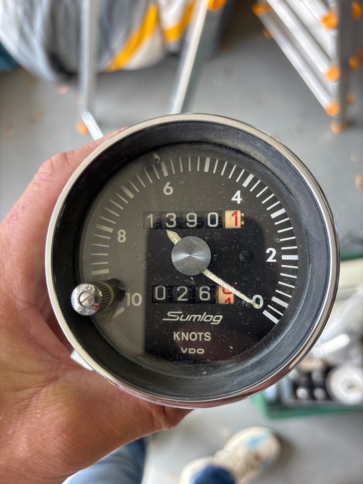 VDO Sumlog snelheidsmeter, Ophalen of Verzenden