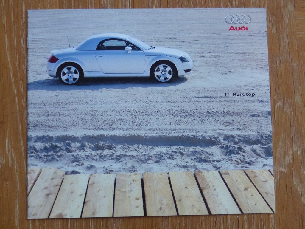 Audi TT Hardtop brochure 2000 2001, Verzenden, Zo goed als nieuw, Audi