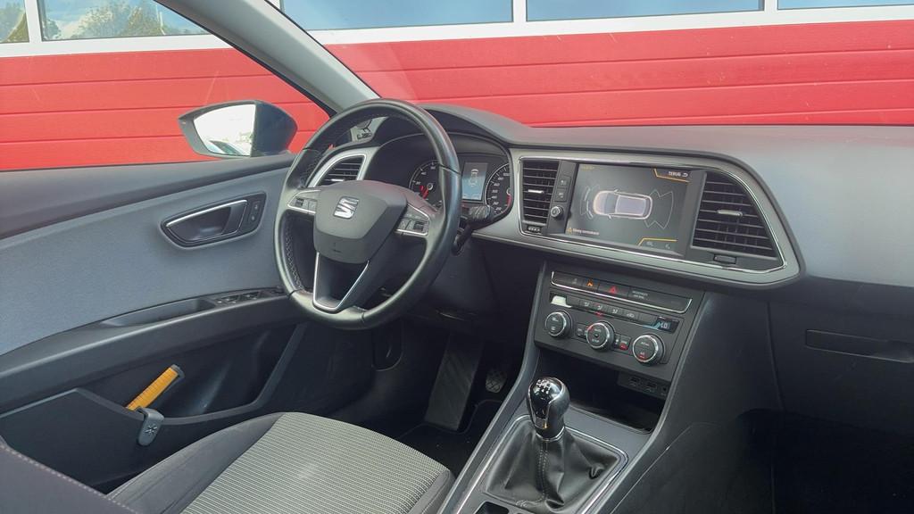 SEAT Leon ST 1.0 EcoTSI Style Business Intense CARPLAY / KEY, Stof, Gebruikt, Origineel Nederlands, Handgeschakeld
