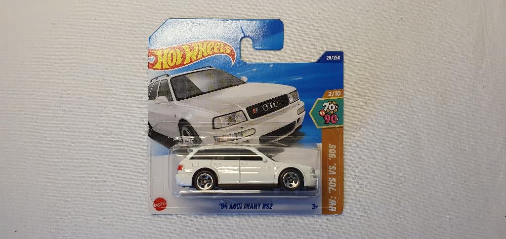 Hot Wheels Audi Avant RS2 Wit, Ophalen of Verzenden, Nieuw, Auto