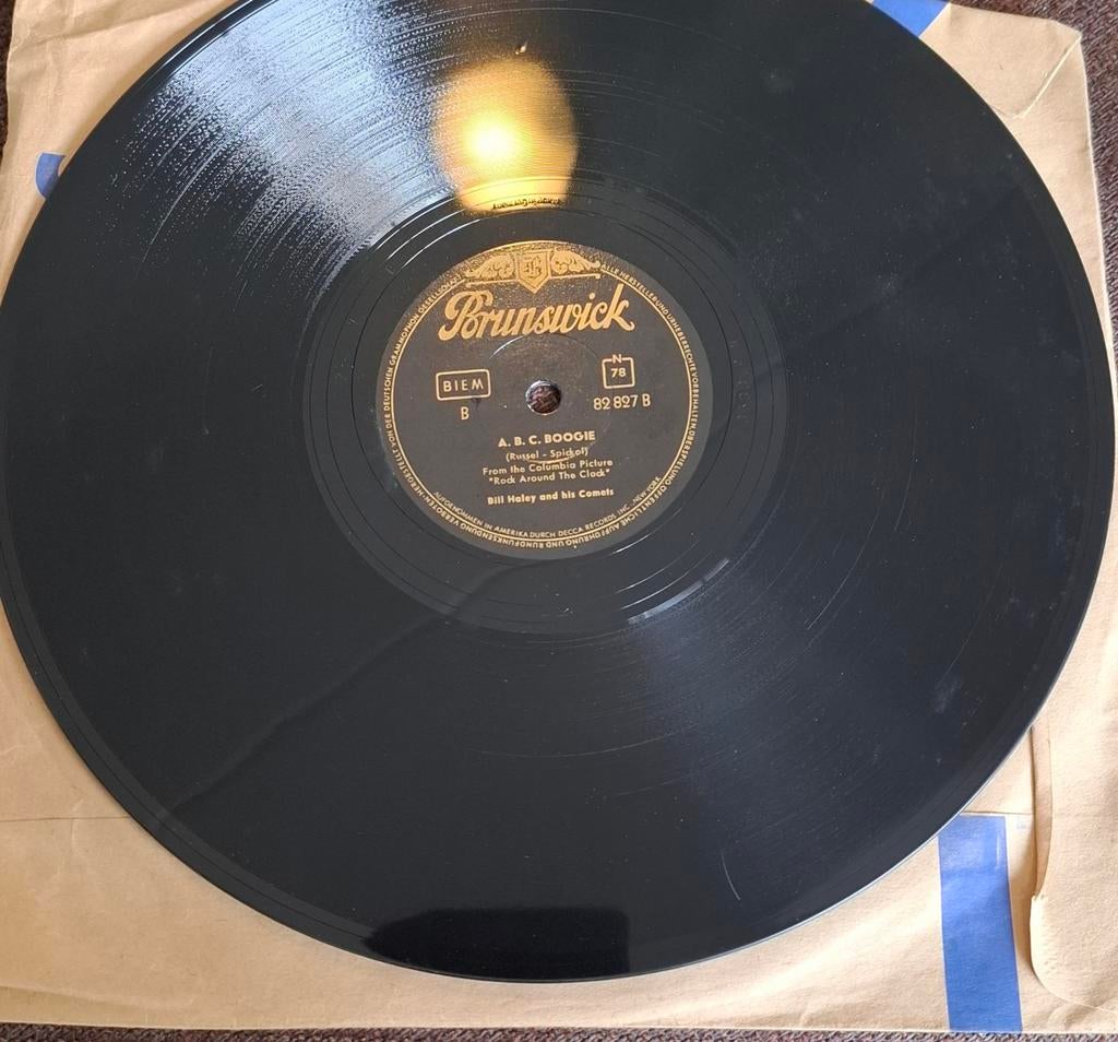 Bill haley and the comets 10" 78 toeren, Cd's en Dvd's, Ophalen of Verzenden, Gebruikt, 10 inch