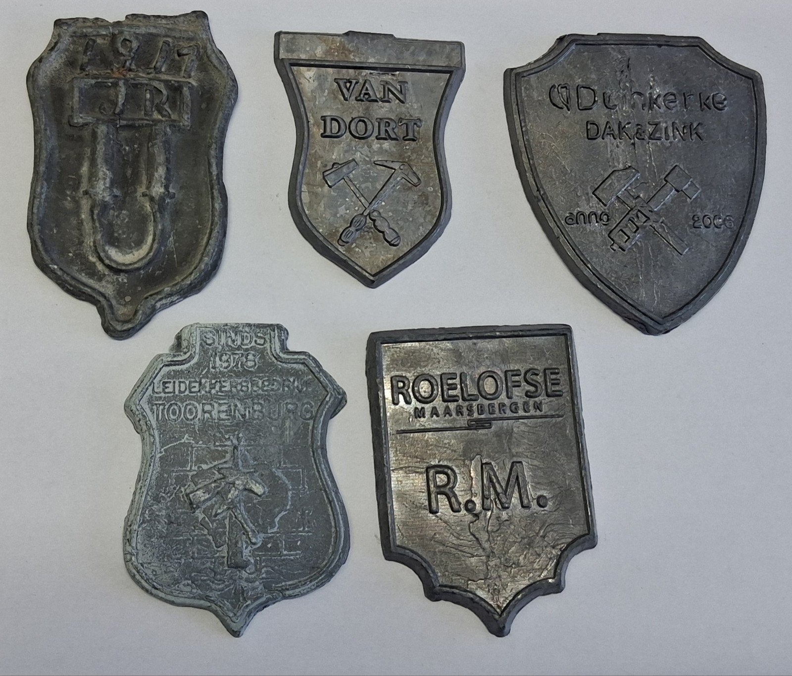 Trotseerloodjes/ dakloodjes, Ophalen of Verzenden, Gebruikt