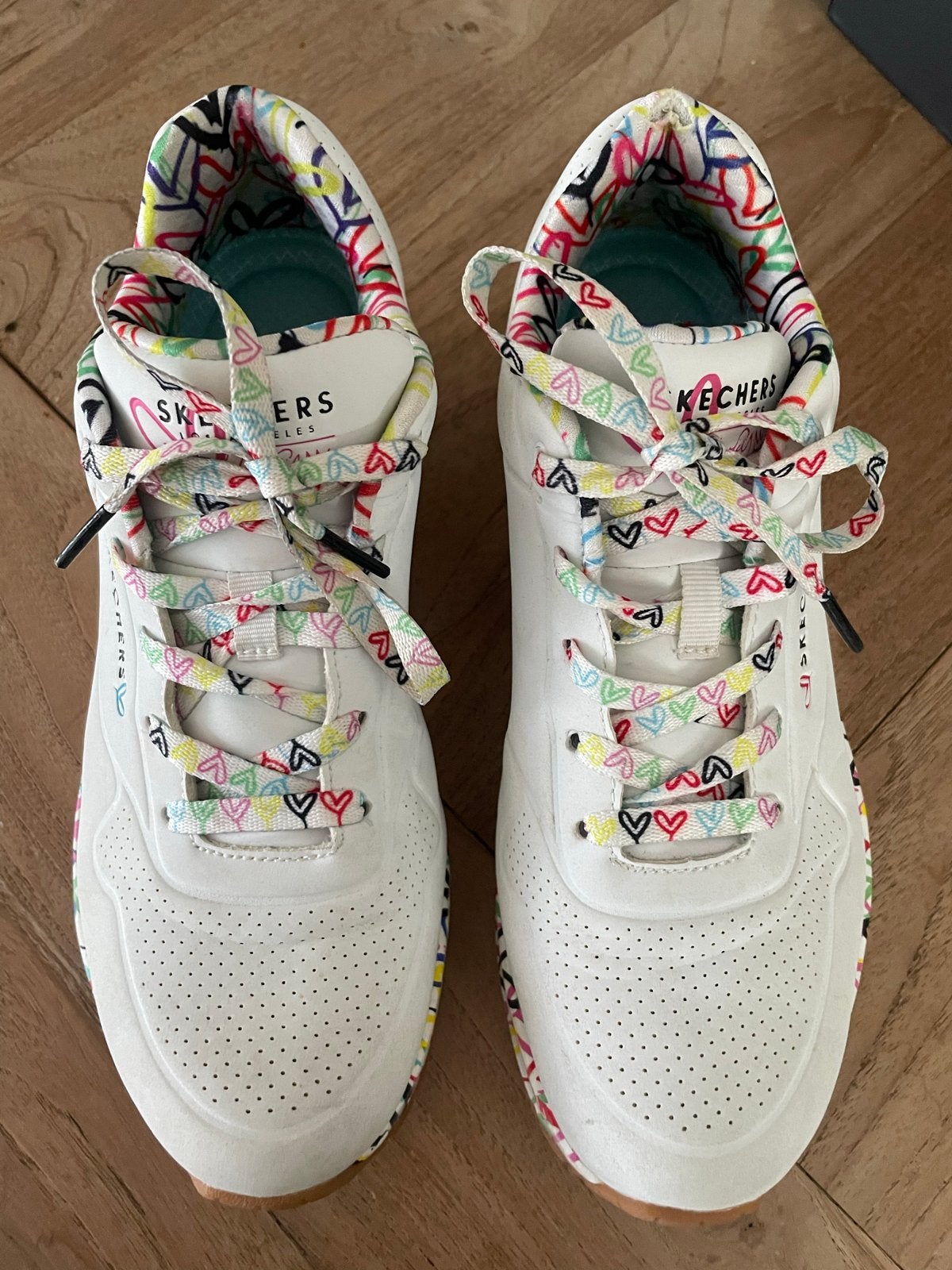 Skechers dames sneakers maat 39 - Zo goed als nieuw, Ophalen of Verzenden, Zo goed als nieuw, Wit, Sneakers of Gympen