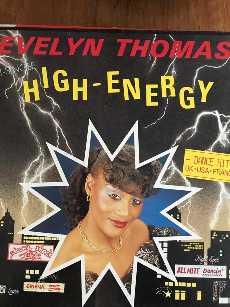 Vinyl Maxi Single Evelyn Thomas high energy, Ophalen of Verzenden, Zo goed als nieuw, 12 inch