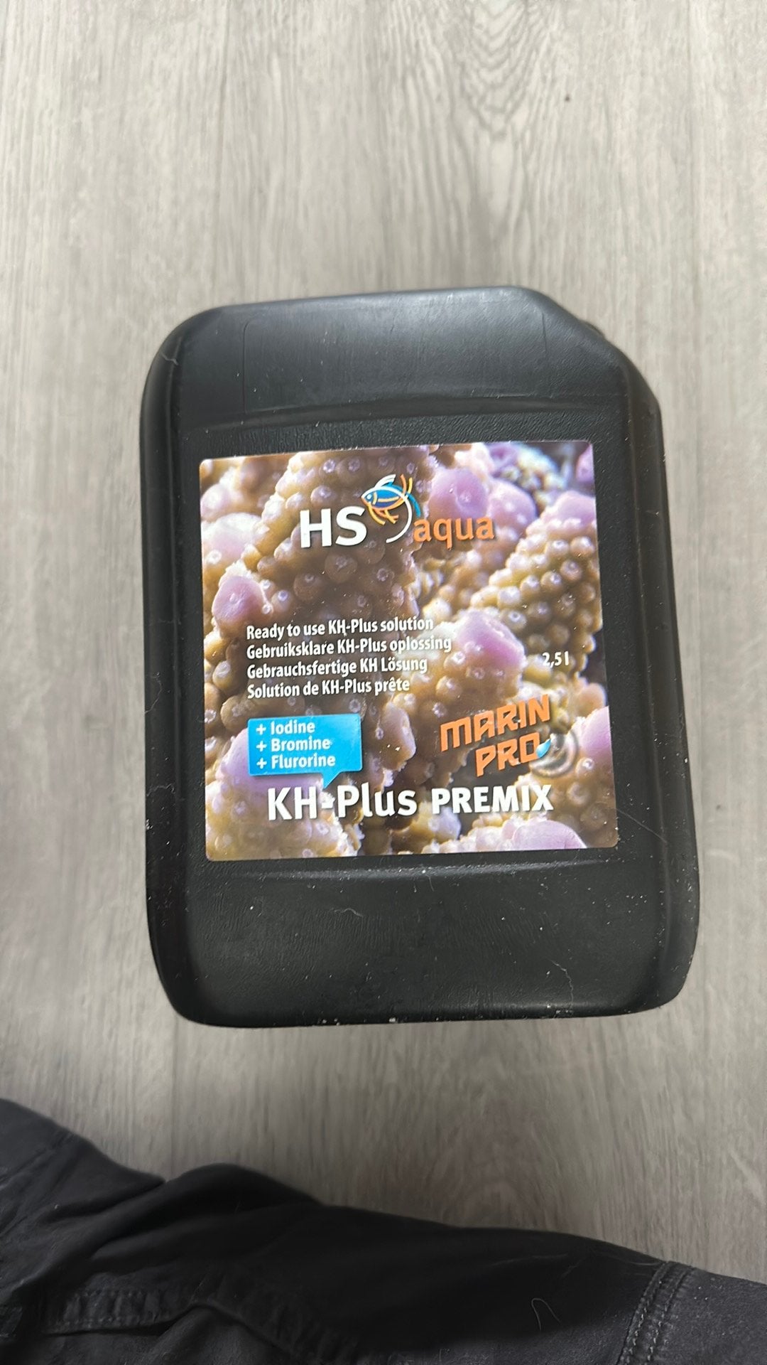 Zee aquarium kh pre mix, Ophalen of Verzenden, Zo goed als nieuw, Plant(en), Steen of Hout