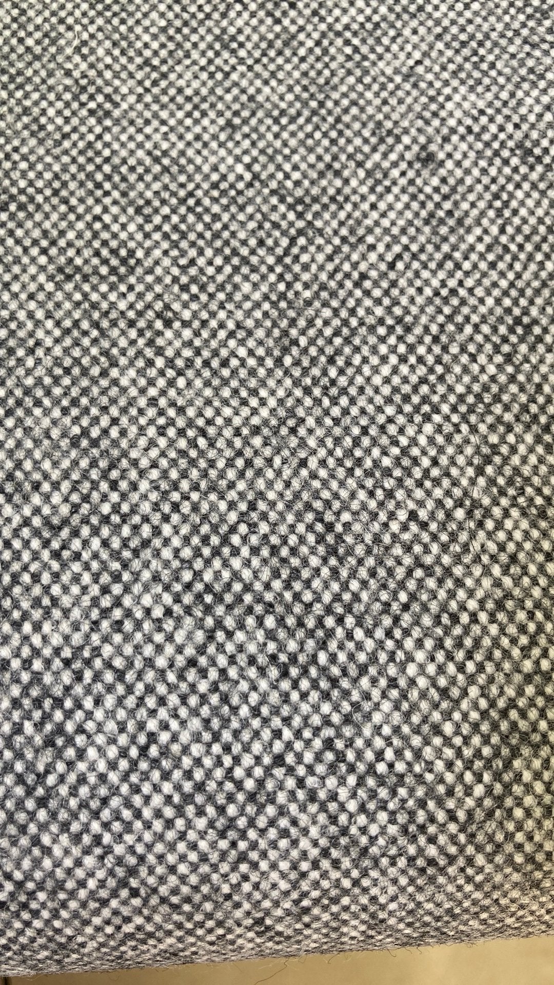 De Ploeg meubelstof 100 procent wol zwart/wit, 150 tot 200 cm, Modern klassiek, Ophalen of Verzenden, Nieuw