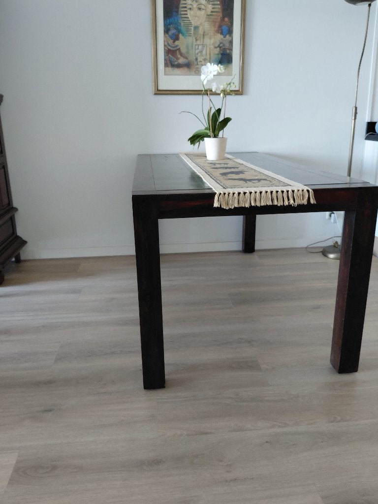 eettafel, Ophalen, Gebruikt, Koloniaal, 50 tot 100 cm