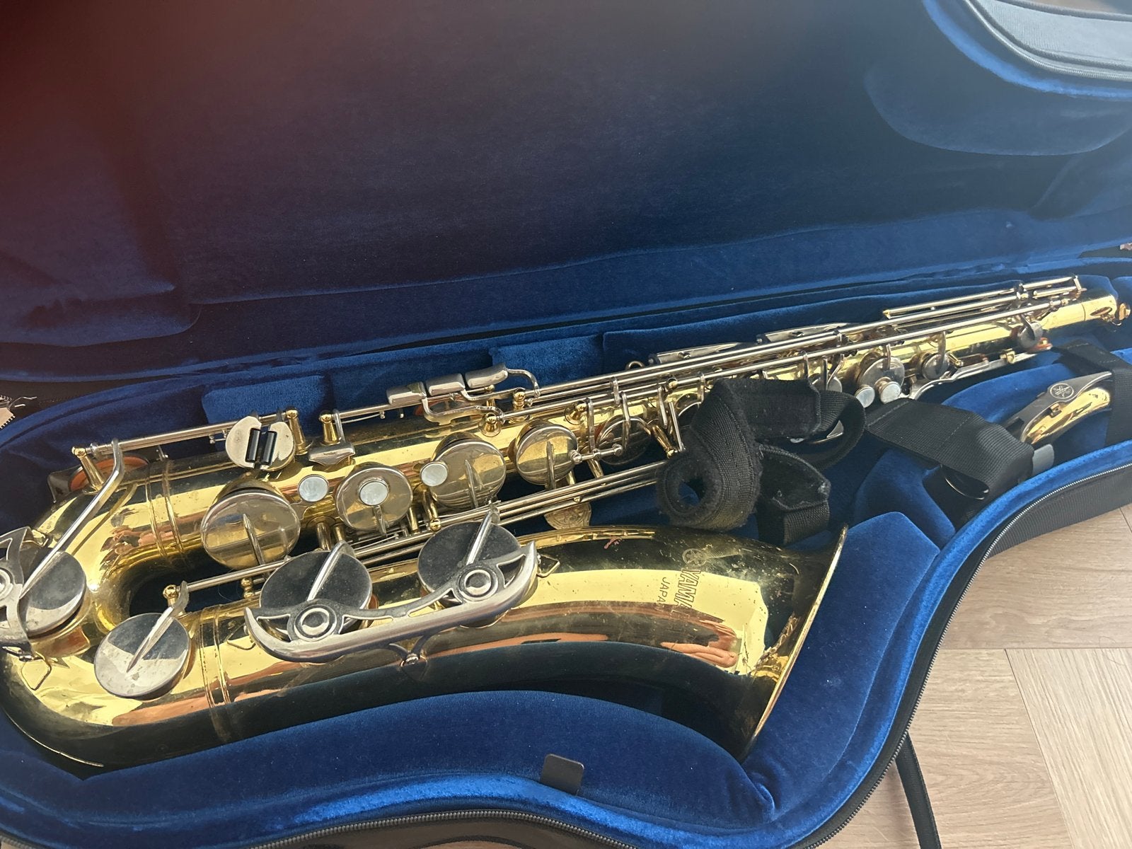 Yamaha YTS-238429 tenor met stevige case, Ophalen, Gebruikt, Tenor, Met koffer