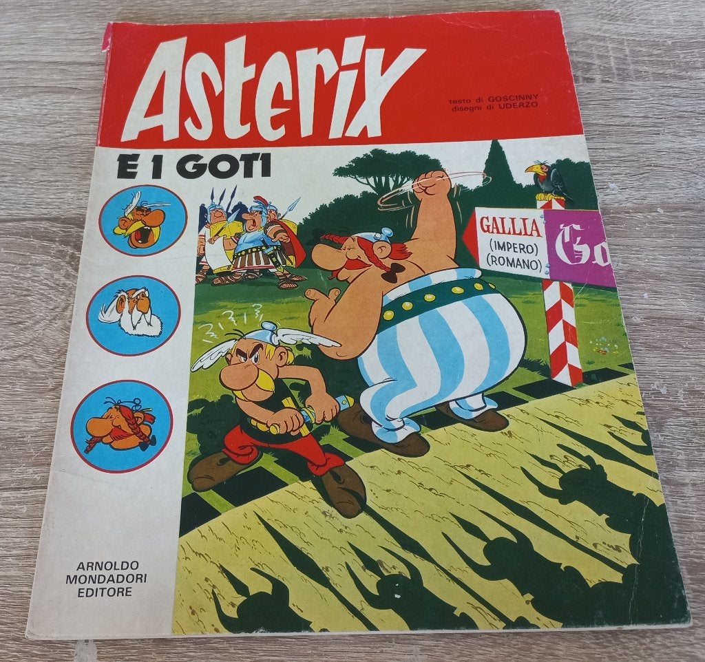 Asterix e i Goti (en de Goten, Italiaans), Boeken, Stripboeken, Gelezen, Eén stripboek, Ophalen of Verzenden, Goscinny & Uderzo