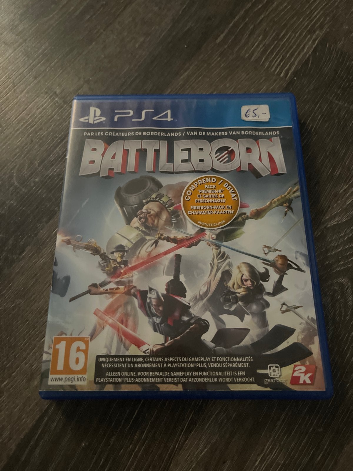Battleborn PS4 - Actievolle Shooter, Spelcomputers en Games, Spelcomputers | Sony PlayStation 4, Ophalen of Verzenden, Gebruikt