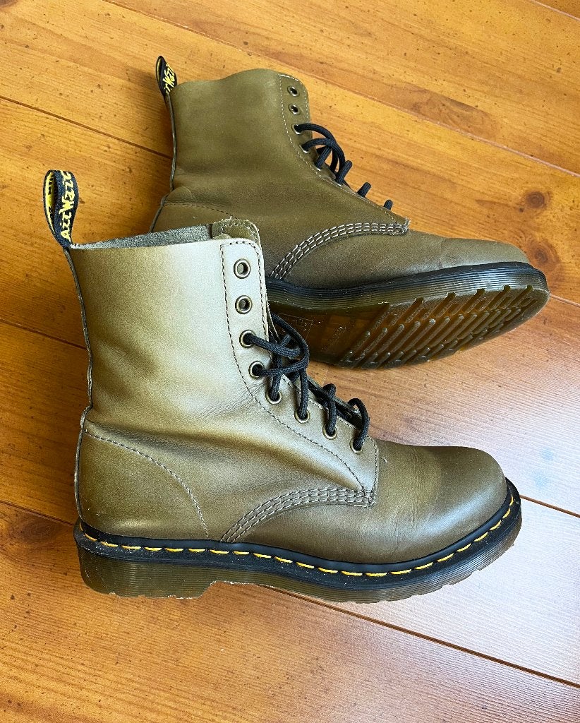 schoenen Dr. Martens (maat 41), Overige typen, Ophalen of Verzenden, Groen, Dr. Martens