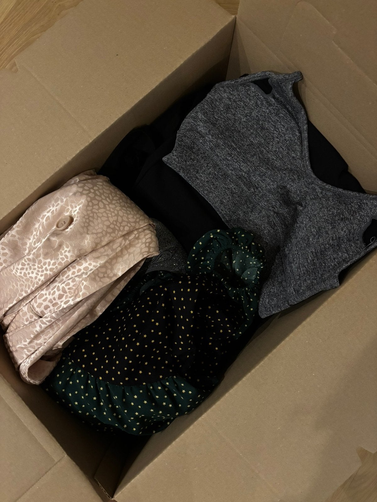 Vintage & tweedehands kledingpakket dames - S–L – Box 11, Ophalen of Verzenden, Gedragen, Maat 38/40 (M)