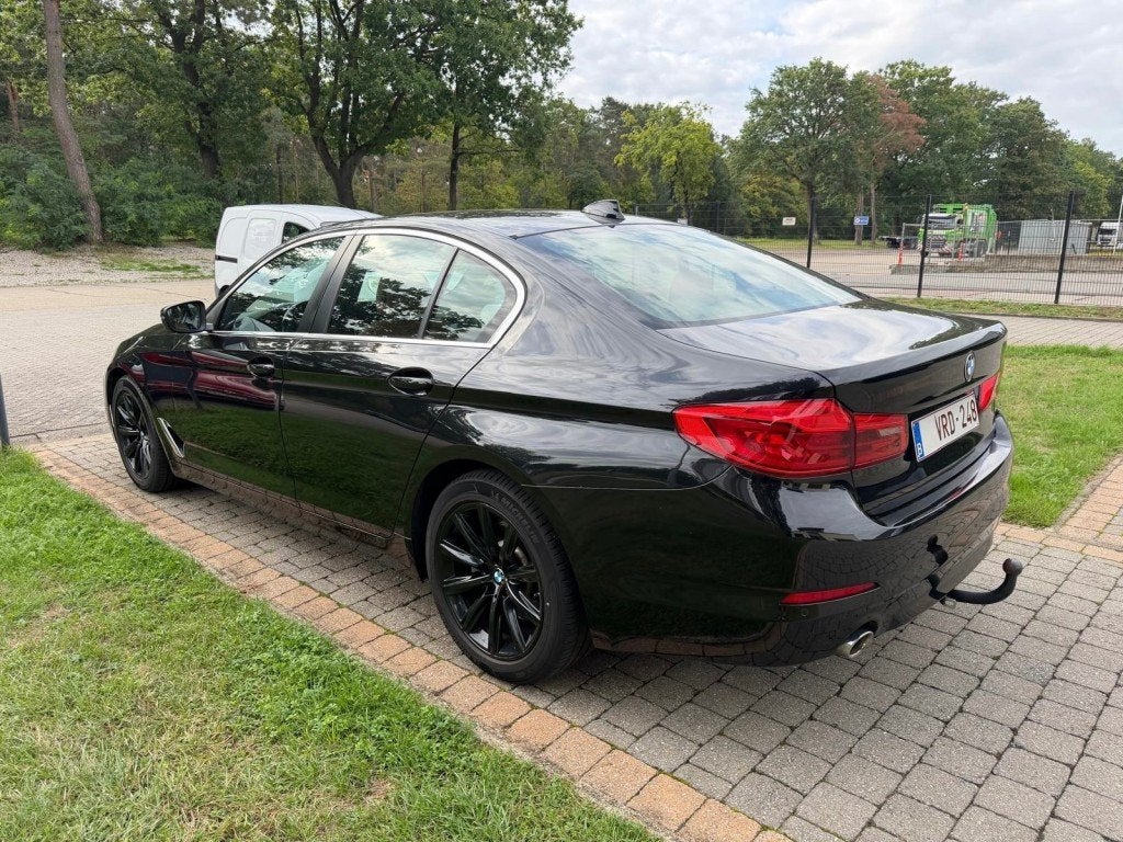 Bmw 5-SERIE 520D CORP. HIGH EXE. Bwj. 2019, Automaat, 4 cilinders, Zwart, Diesel
