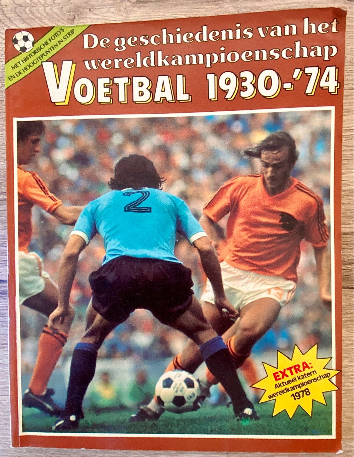 De geschiedenis van het Wereldkampioenschap Voetbal, Ophalen of Verzenden, Gelezen, Balsport