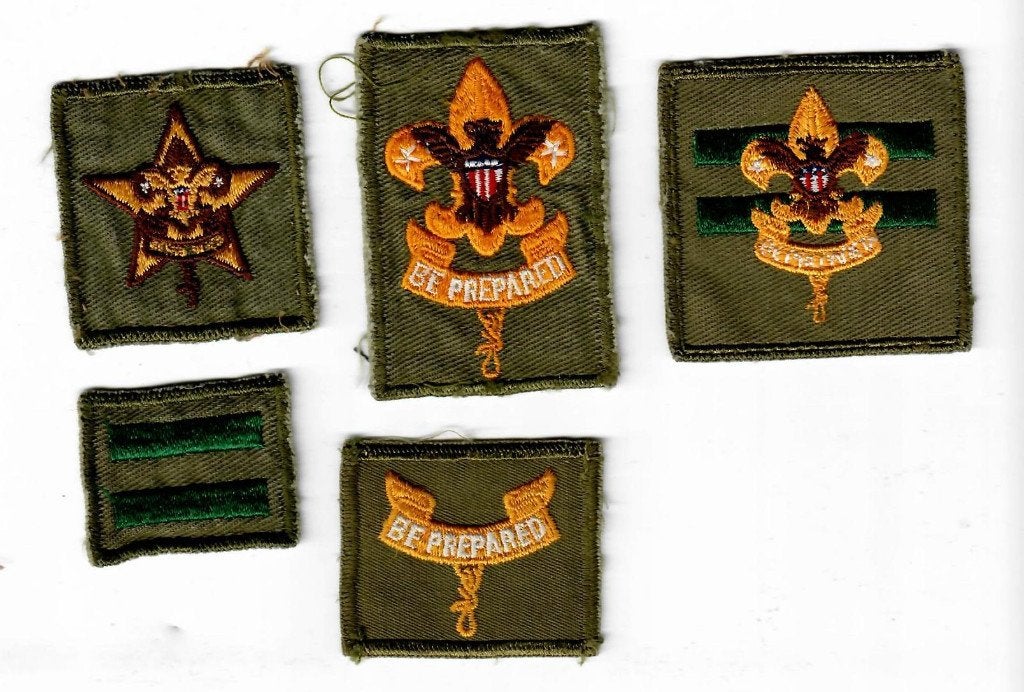 oude amerikaanse insignes, Verzamelen, Ophalen of Verzenden, Gebruikt, Embleem, Speld of Insigne